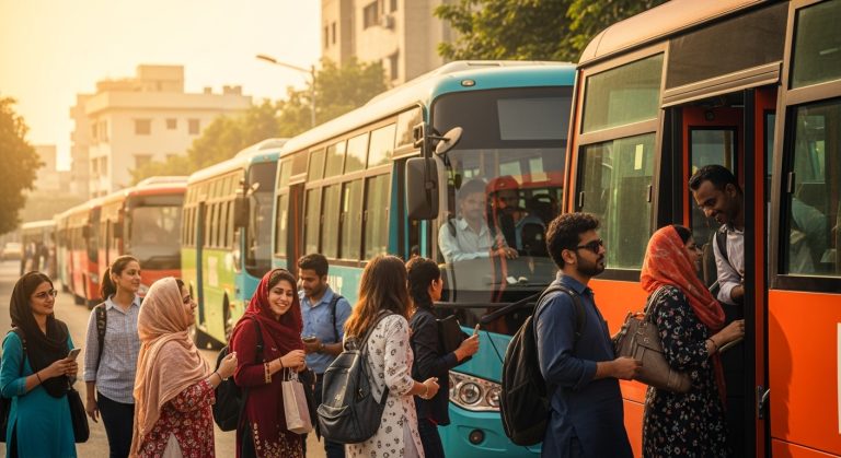 Free Bus Rides in Lahore for One Month – Major Announcement by Punjab Government